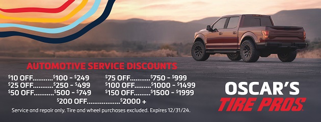List of coupons and specials
